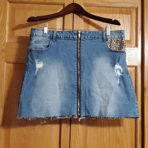 Jean Skirt